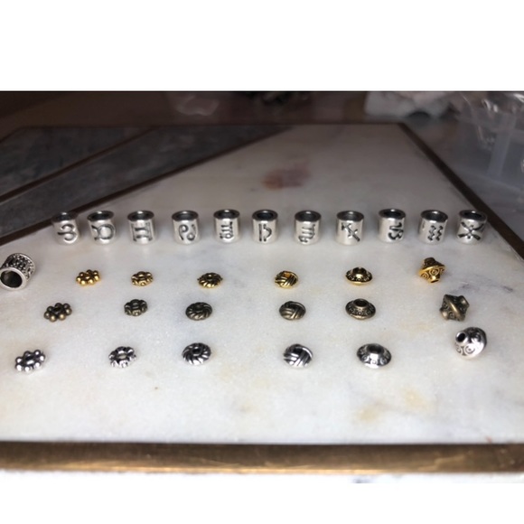 Healing bracelet Amethyst Black Obsidian Lava bead - Picture 8 of 8